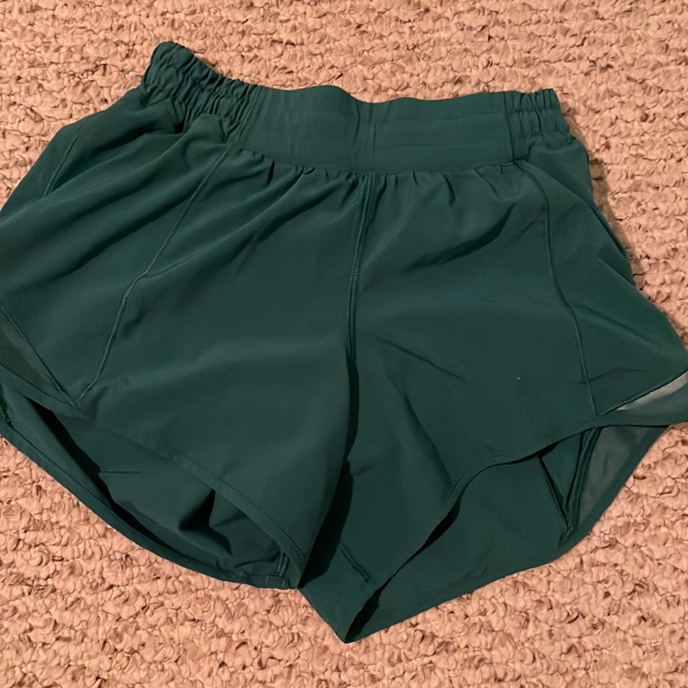 Teal Lagoon Lululemon Shorts